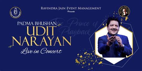 คอนเสิร์ตสุดอลังการ Udit Narayan Live in Bangkok รวบรวมความบันเทิงระดับตำนาน!